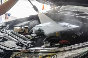 lavado de motor